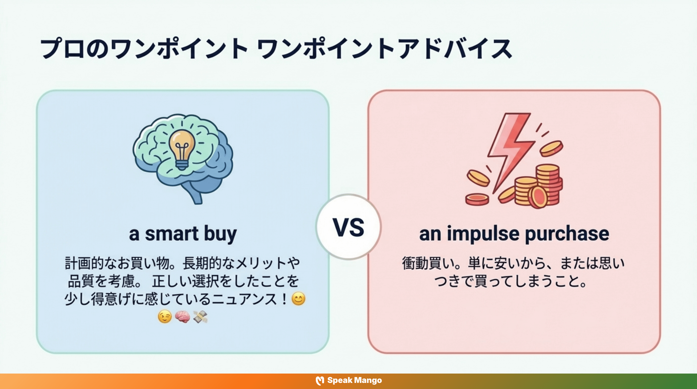 賢い購入の秘訣を知るための英語表現「Smart Buy」の意味と使い方 - Slide 6
