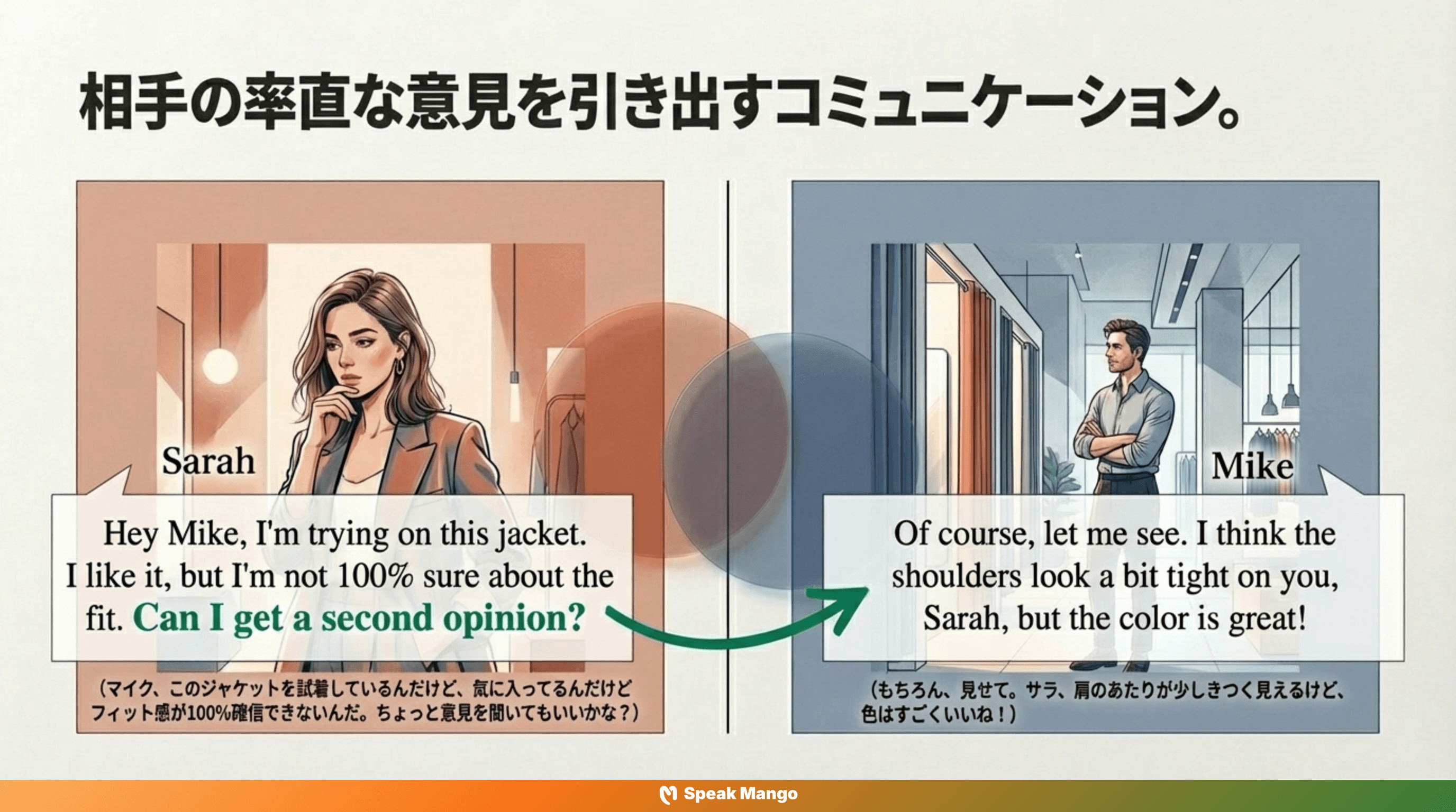 決断の瞬間に活躍する英語表現「Can I get a second opinion?」の意味と使い方 - Slide 6