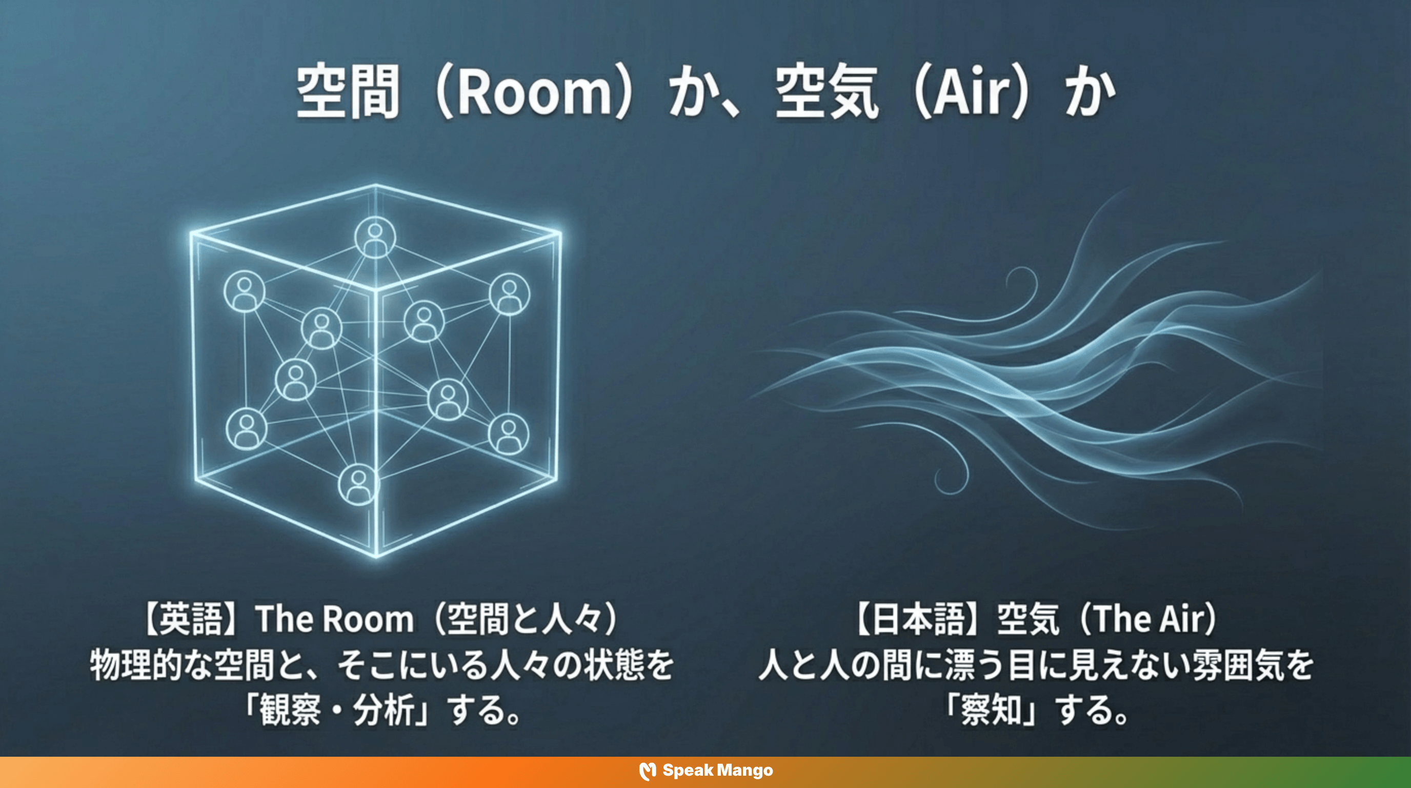 周囲の空気を読むための英語表現「Read the room」の意味と使い方 - Slide 4