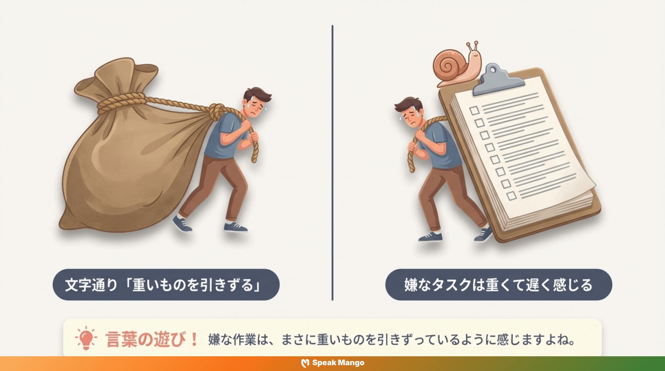 面倒なことや退屈な状況にうんざりした時に使える英語表現「What a drag!」の意味と使い方 - Slide 6