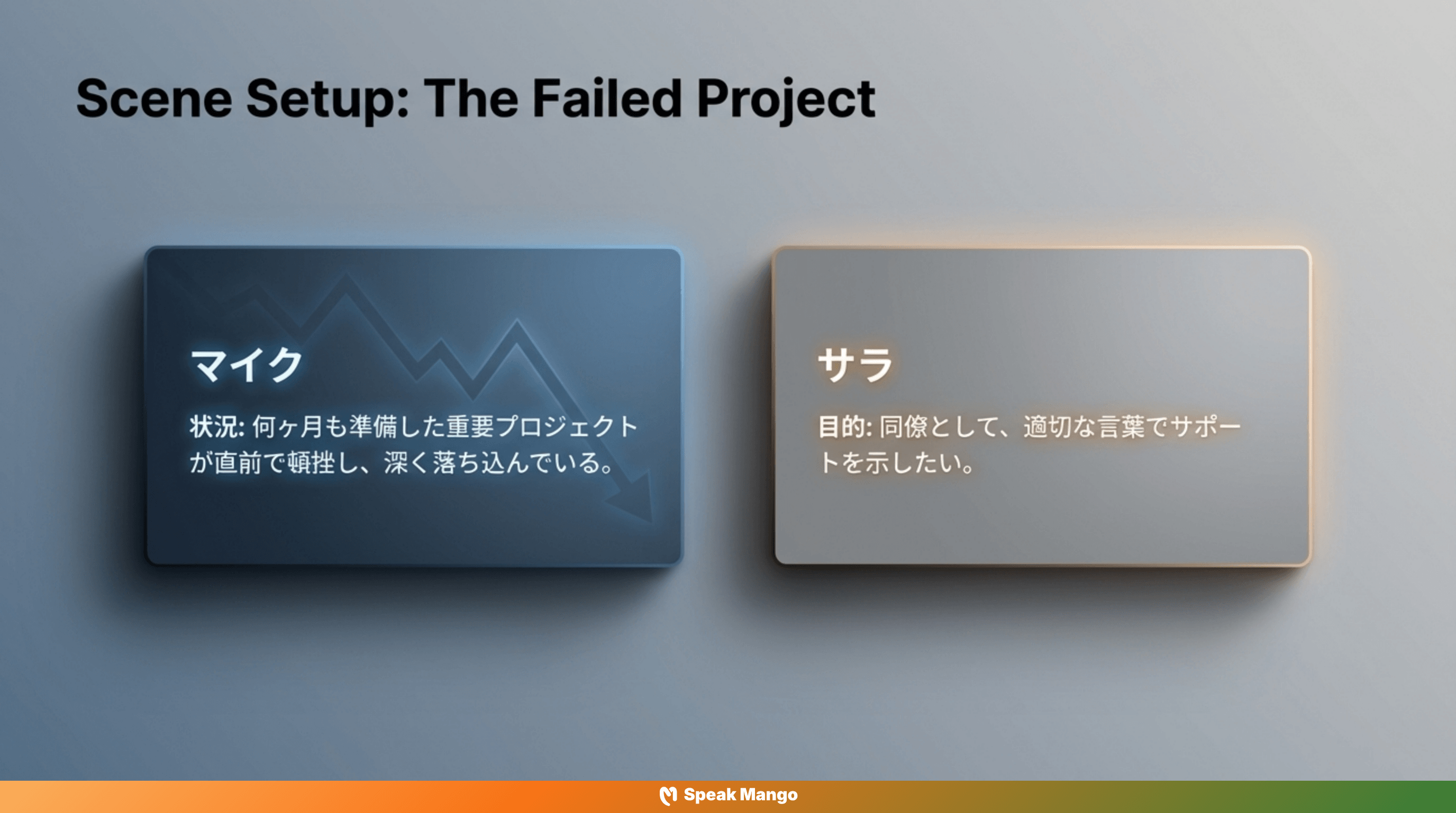 誰かの心に寄り添うための英語表現「I feel for you」の意味と使い方 - Slide 5